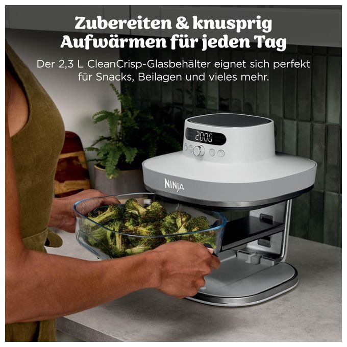 Heißluftfritteuse 5,7 l 2000 W  AS090EUWH Crispi Pro 5-in-1 (Weiß) 