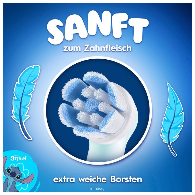 iO Kids 6+ Disney Stitch Aufsteckbürsten, 2 Stück 
