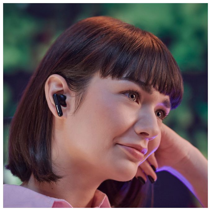 In-Ear Kopfhörer kabellos 6 h Laufzeit IPX4  RZ-B110W (Schwarz) 