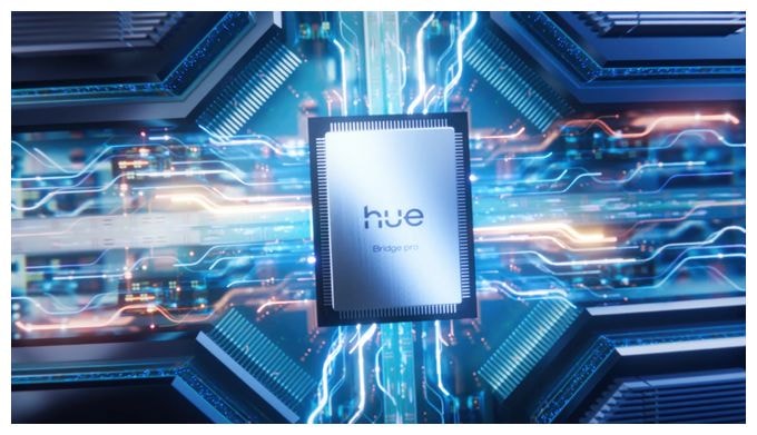 Set für intelligente Beleuchtung Multi Hue Starter-Set: 2 Play Lightbars + Hue Bridge Pro 