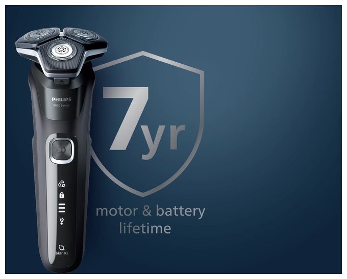 Nass&Trocken Rasierer Lithium-Ion (Li-Ion) 60 min S5889/11	Series 5000 