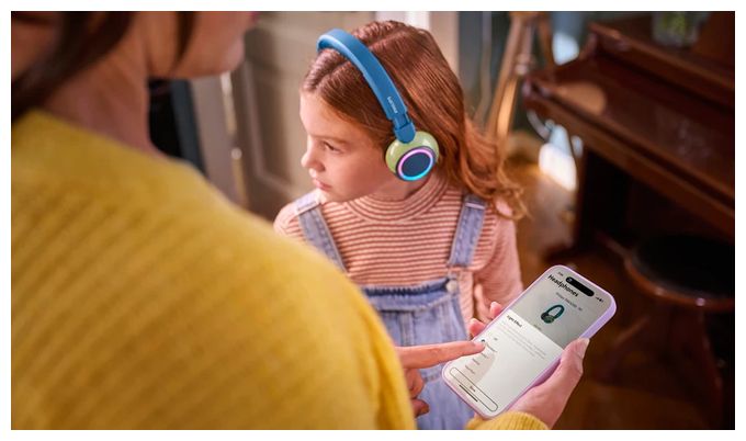 Ohraufliegender Bluetooth Kopfhörer kabellos 45 h Laufzeit  TAK4200CT/00 (Blau, Grün) 