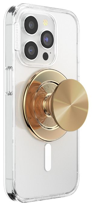Fingerring für Apple iPhone 12+  PopGrip MagSafe Radial Gold Aluminum (Gold) 