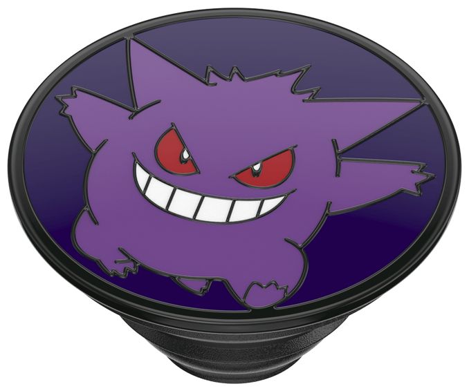 Fingerring für Universal  PopGrip  Pokémon - Enamel Glow-in-the-dark Gengar (Violett) 