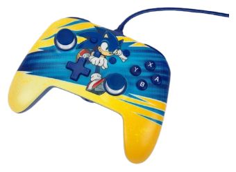 Gamepad für Nintendo Switch, Nintendo Switch OLED  Enhanced Wired Controller Sonic Boost (Mehrfarbig) 