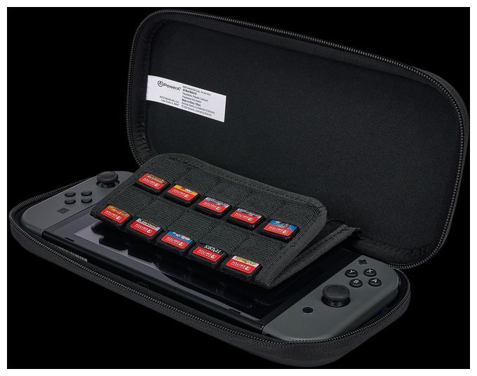 Gaming-Controllergehäuse Nintendo Switch  Slim Case (Rot, Weiß) 