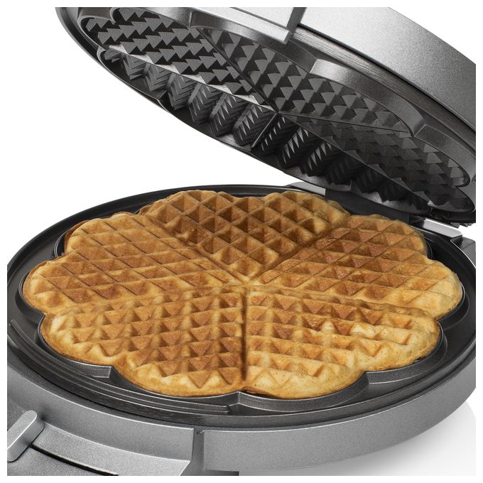Waffeleisen Herz (Form) für 5 Waffel(n) 1200 W 132380 DeLuxe 