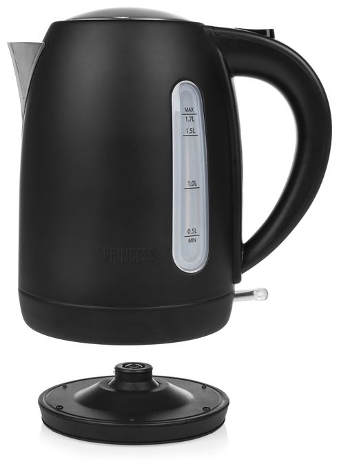 1,7 l Wasserkocher 2200 W  236032 Black Steel (Schwarz, Edelstahl) 