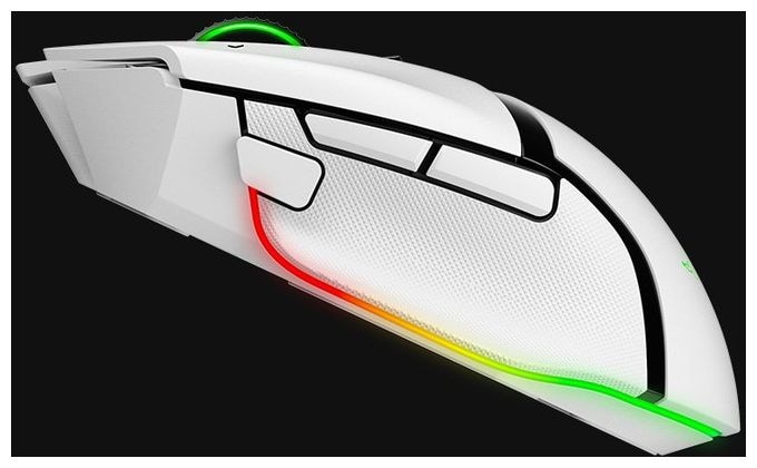 30000 DPI Gaming Maus Optisch  Basilisk V3 Pro (Weiß) 