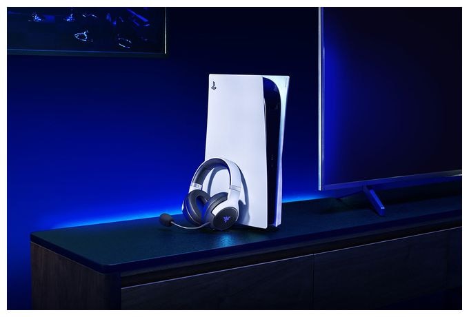 Over Ear Bluetooth Kopfhörer kabellos 50 h Laufzeit USB Typ-C  Kaira Pro for PlayStation (Weiß) 