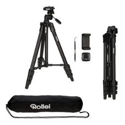 3 Bein(e) Stativ Smartphone-/Action-Kamera  Traveler (Schwarz) 