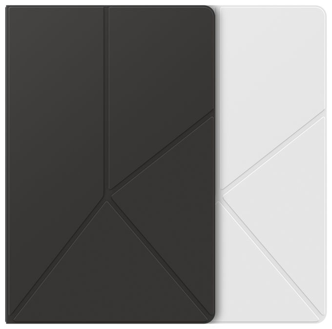 Cover für Samsung Galaxy Tab S11 bis 27,9 cm (11") Staubresistent mit Magnetverschluss (Weiß) Book 