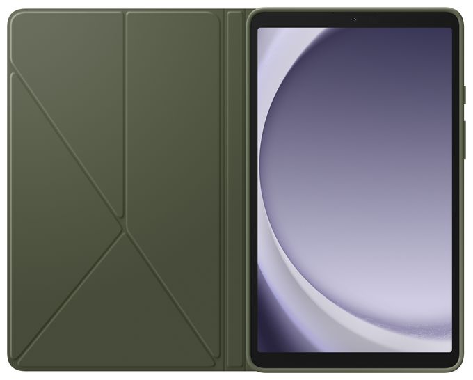 Folio für Samsung Galaxy Tab A9 bis 22,1 cm (8.7") Stoßfest, Kratzresistent (Schwarz) Book Cover EF-BX110 