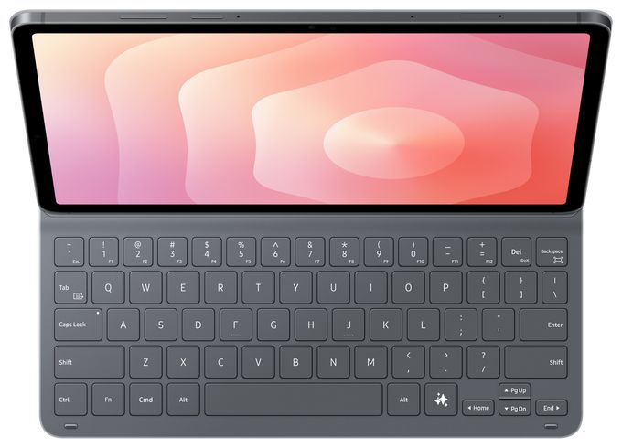 Folio für Samsung Galaxy Tab S11 bis 27,9 cm (11") (Schwarz) Book Cover Keyboard Slim 