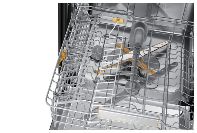 60 cm Geschirrspüler teilintegriert (ohne Front) Leise 14 Maßgedecke aquaStop Funktion DW60CG880SSLEG 