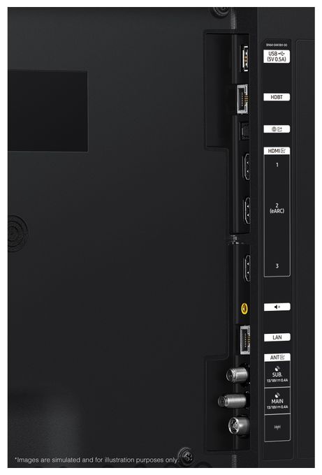 NeoQLED 139,7 cm (55 Zoll) Fernseher 4K Ultra HD VESA 200 x 200 mm GQ55LST7DAT The Terrace 