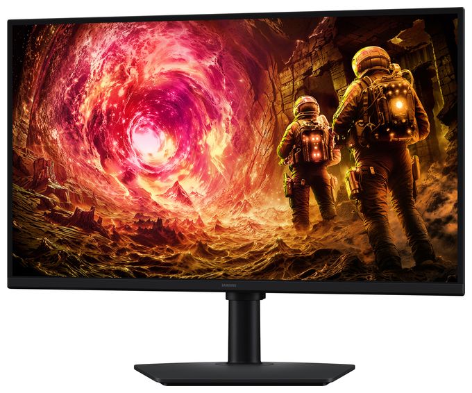 Quad HD Monitor 68,6 cm (27 Zoll) 16:9 1 ms 300 cd/m²  Odyssey S27FG502EU (Schwarz) 