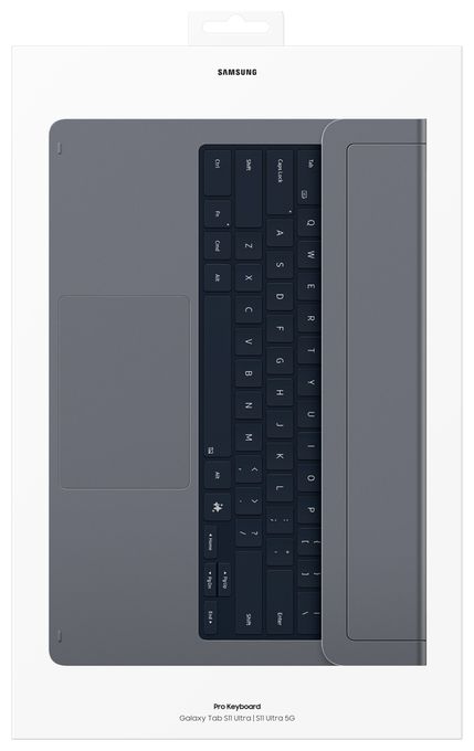 für Samsung Galaxy Tab S11 Ultra  Pro Keyboard (Grau) 
