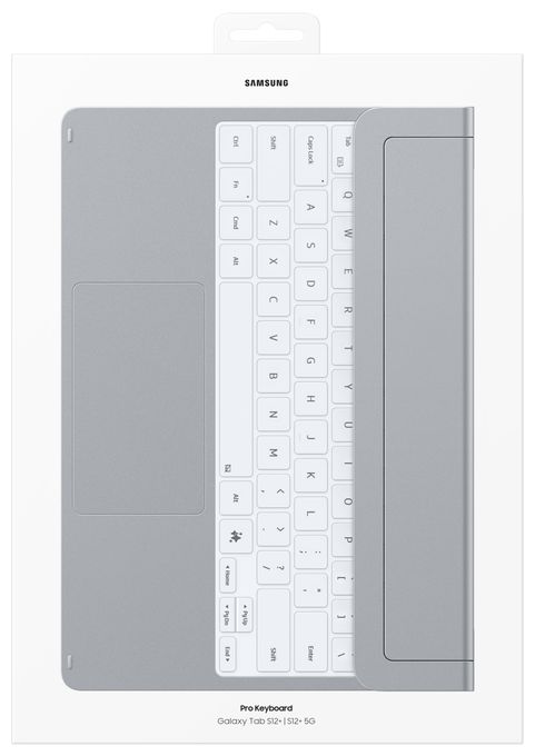 für Samsung Galaxy Tab S12+  Pro Keyboard (Silber) 