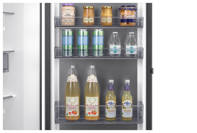 387 l Kühlschrank freistehend EEK: C 77 kWh Jahr  RR70H39CCTEF (Silber) 