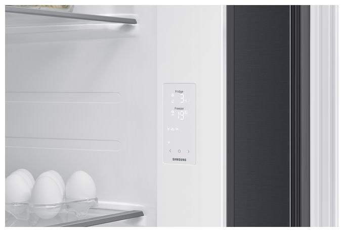 Side-by-Side Kühl-/ Gefrierkombination 409 l / 225 l 226 kWh 1780 mm x 912 mm  RS70F67KCF (Schwarz) 