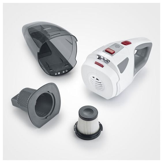 Handstaubsauger bis 30 min Laufzeit 18,5 V UltraFine  HV7146 (Grau, Rot, Weiß) 