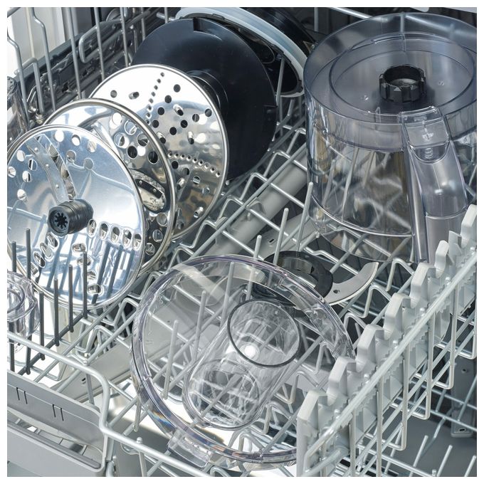 1200 W Küchenmaschine 1,5 l (Schwarz, Edelstahl, Transparent) KM3892 