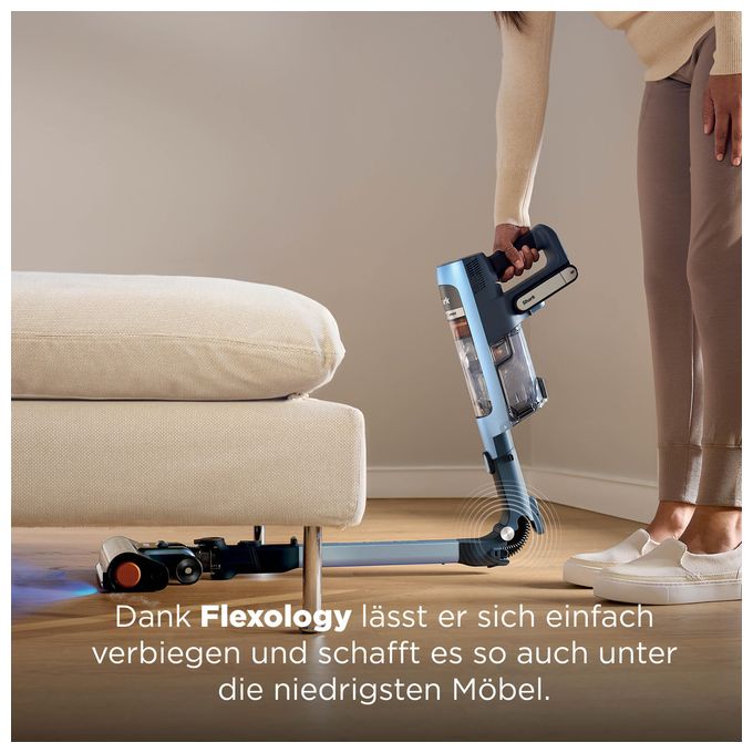 Handstaubsauger Beutellos bis 60 min Laufzeit HEPA  IA3244EUT (Blau) 
