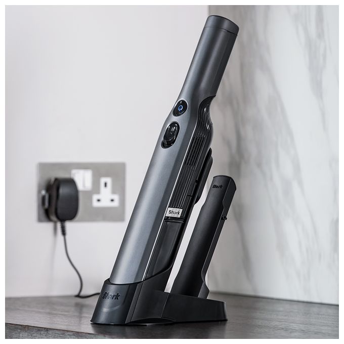 Handstaubsauger Beutellos bis 5 min Laufzeit 12 V HEPA  WV200EU (Silber) 