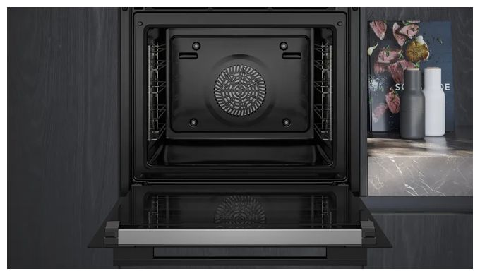 Einbaubackofen groß AutoClean HR776G1B1 