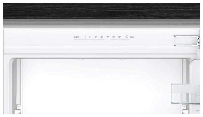 184 l / 76 l 177,5 cm Einbau Kühl-/Gefrierkombination 234 kWh NoFrost iQ100 KI86NNFE0 