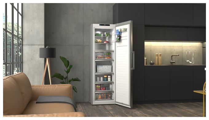 334 l Gefrierschrank 171 kWh Jahr NoFrost  iQ300 GS36NVICG (Stahl) 