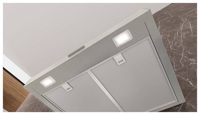 Abluft/Umluft Dunstabzugshaube/Esse Wand 60 cm (Silber) iQ300 LC65BCC30 