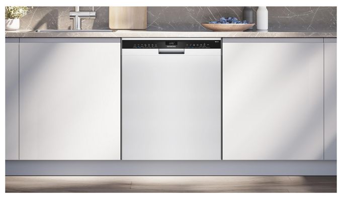 60 cm Geschirrspüler unterbaufähig Leise 13 Maßgedecke aquaStop Funktion Wärmetauscher iQ300 SN43HW03TE 