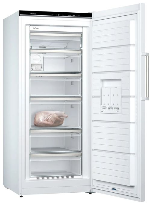 290 l Gefrierschrank 161 kWh Jahr NoFrost  iQ500 GS51NAWCV (Weiß) 