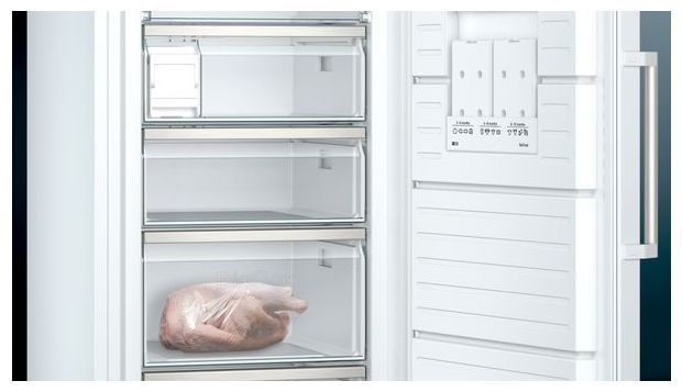 366 l Gefrierschrank 222 kWh Jahr NoFrost  iQ500 GS58NAWDV (Weiß) 