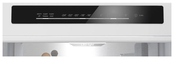 260 l / 103 l Kühl-Gefrierkombi freistehend NoFrost 101 kWh Jahr  iQ500 KG39N4X1F (Gebürsteter Stahl) 