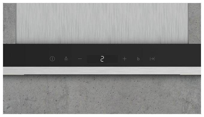 Abluft/Umluft Dunstabzugshaube/Esse Wand 60 cm (Edelstahl) iQ500 LC67BIP50 