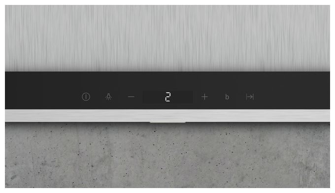 Abluft/Umluft Dunstabzugshaube/Esse Insel 90 cm (Edelstahl) iQ500 LF98BIP50 