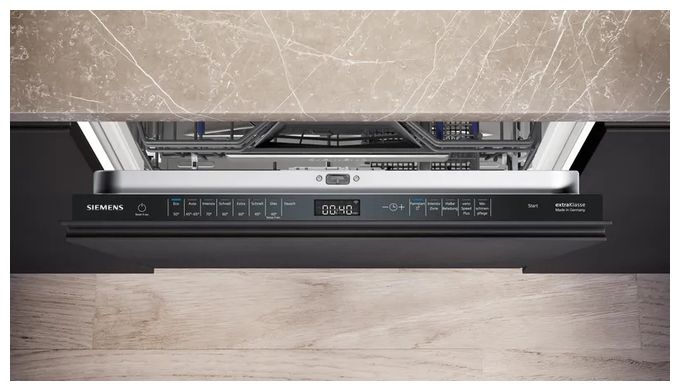 60 cm Geschirrspüler vollintegriert (ohne Front) Sehr leise 13 Maßgedecke aquaStop Funktion Wärmetauscher iQ500 SN65EX00BD 