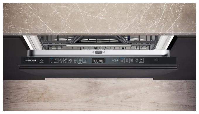 60 cm Geschirrspüler vollintegriert (ohne Front) Sehr leise 14 Maßgedecke aquaStop Funktion Wärmetauscher iQ500 SN65EX12CE 