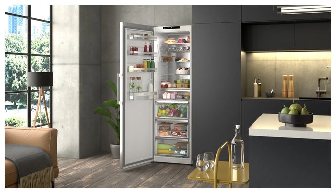 402 l Kühlschrank freistehend EEK: C 110 kWh Jahr NoFrost  KS36NVICG (Edelstahl) 