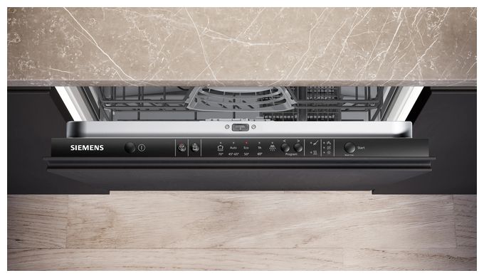 60 cm Geschirrspüler vollintegriert (ohne Front) leise 12 Maßgedecke aquaStop Funktion Wärmetauscher iQ100 SN615X07AF 