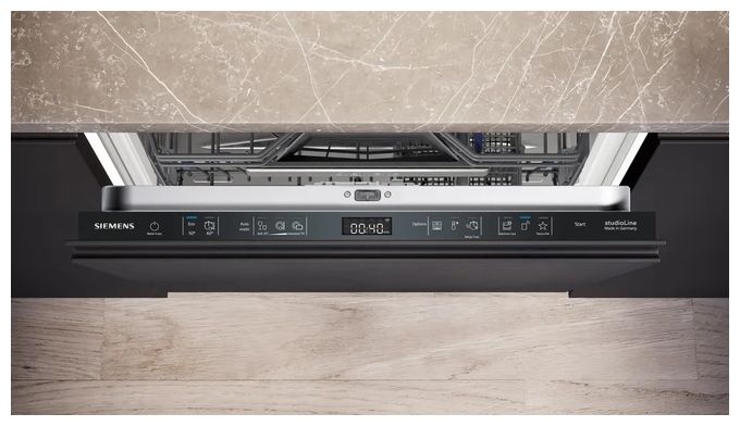 60 cm Geschirrspüler vollintegriert (ohne Front) sehr leise 13 Maßgedecke aquaStop Funktion iQ500 SN85E803BE 