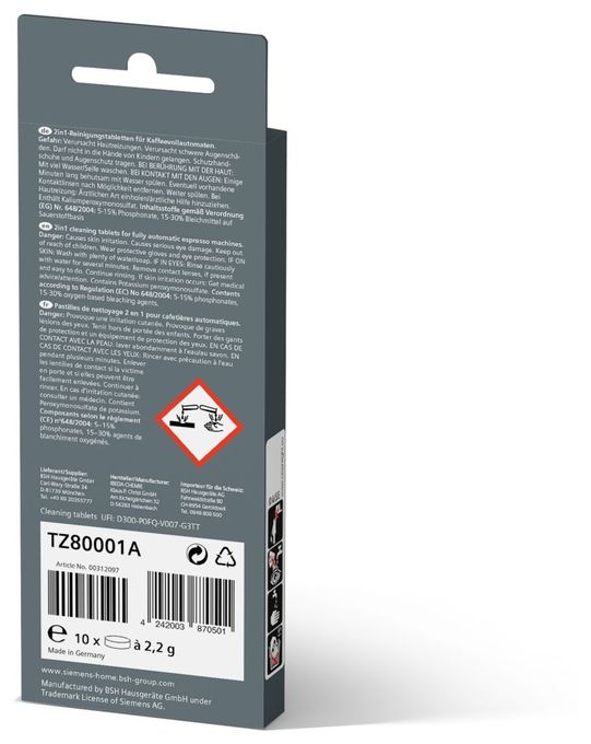 Reinigungstablette TZ80001A 