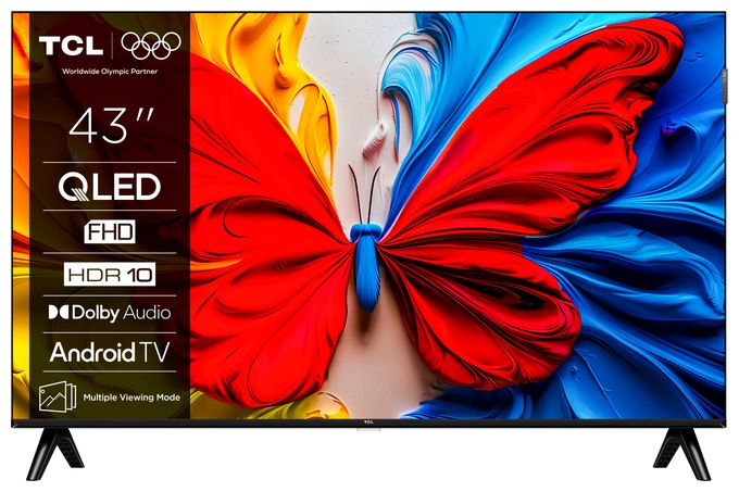 QLED 109,2 cm (43 Zoll) Fernseher Full HD VESA 100 x 100 mm 43S5K 