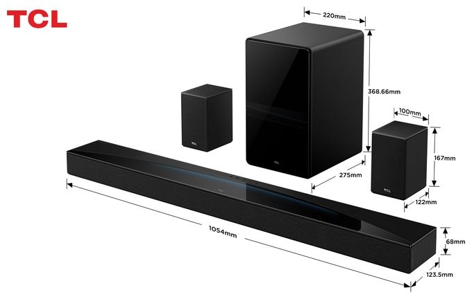 Soundbar 510 W 7.1.4 Kanäle  Q85H (Titan) 