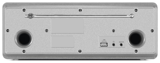 Bluetooth DAB, DAB+, FM Radio Küche  DigitRadio 372CD BT (Anthrazit, Silber) 