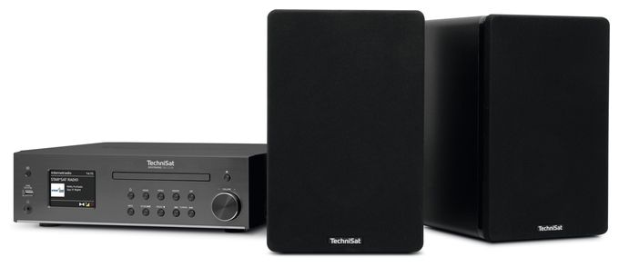 CD Payer DAB+, FM Radio  DigitRadio 760 (Schwarz) 