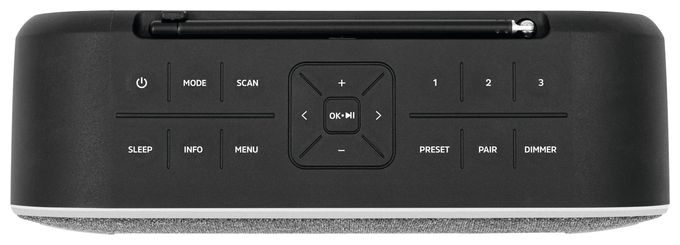 Bluetooth DAB+, FM Radio Tragbar IPX5  DigitRadio BT2 (Anthrazit, Schwarz) 